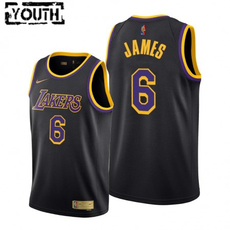 Maillot Basket Los Angeles Lakers LeBron James 6 Nike 2021-22 Earned Edition Swingman - Enfant